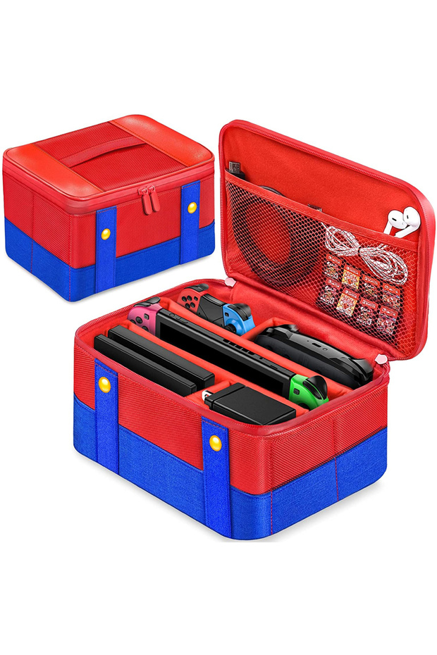 حافظة حماية كبيرة الحجم لجهاز التحكم Nintendo Switch OLED Console Pro Travel S - 1