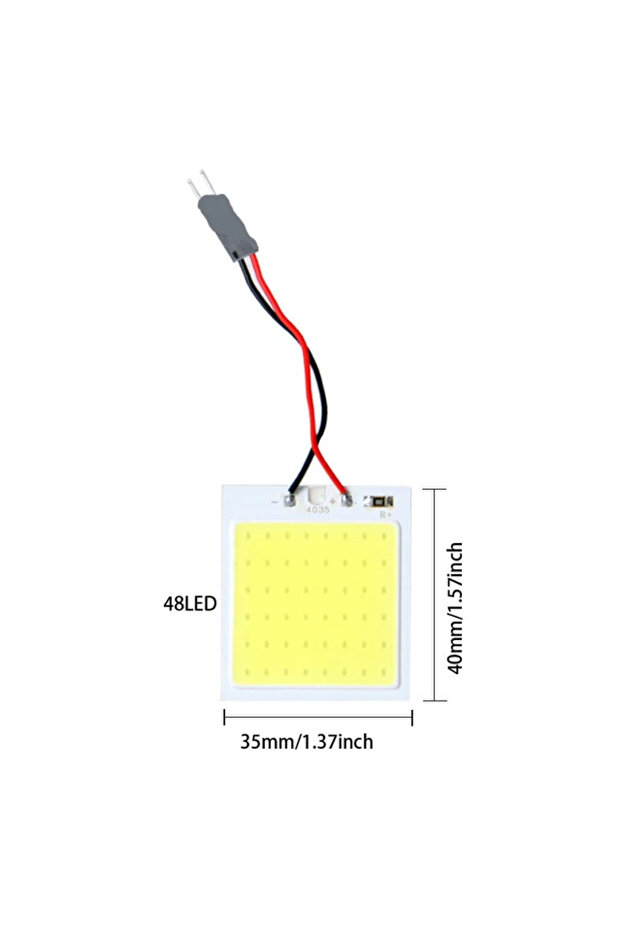 48LED (4 قطع) 4 قطع من ملحقات السيارة الداخلية 18/24/48 SMD T10 4W 12V COB لوحة إضاءة LED داخلية للسيارة