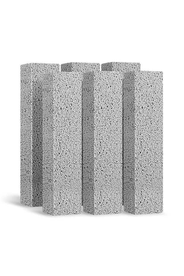 6PCS Set 6PCS Pumice Stone Cleaning Stick Toilet Limescale Rust Stain Removal Brush Bathroom Tile Si