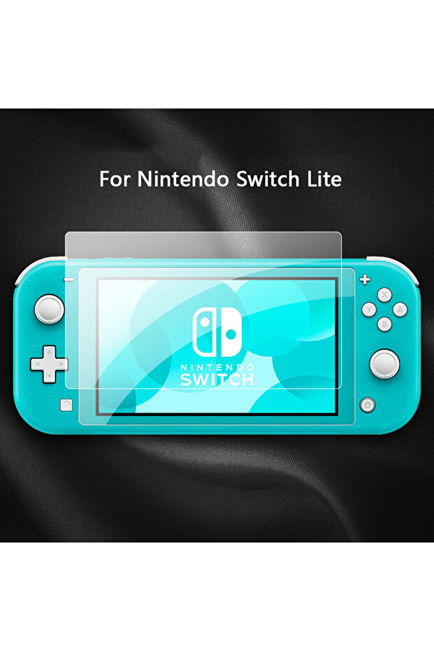 عبوة من قطعتين لواقي الشاشة الزجاجي المقوى عالي الجودة لجهاز Switch Lite Switch Lite، NS Switch