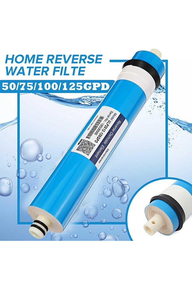 75GPD Home Kitchen Reverse Osmosis RO Membrane Replacement System Water Filter Purifier Water Drinki