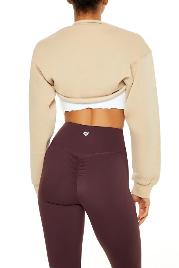 Active Crop Polar Hırka - 5