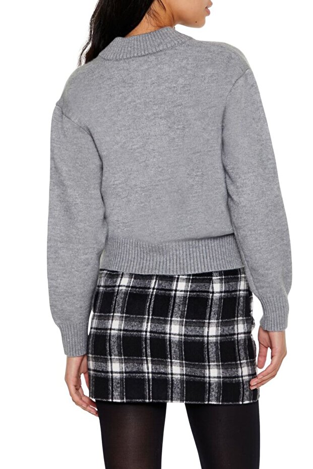 Fermuarlı Hırka - 5