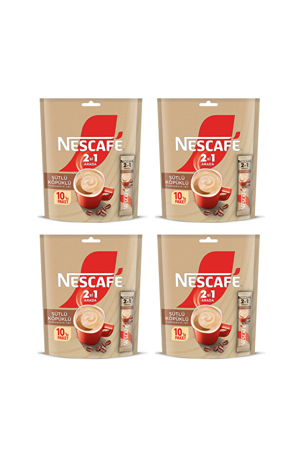 2 in 1 Milk Foam Economical Pack of 10 X 4 Pieces