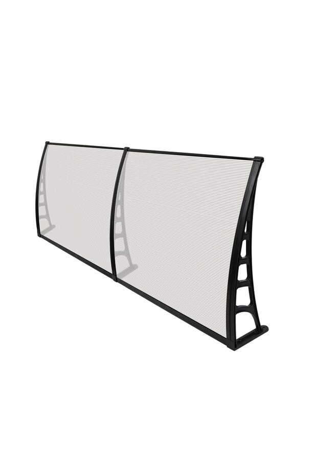 CROCUS Kapı Pencere Üstü Pratik Sundurma 80×240 – Şeffaf - 1