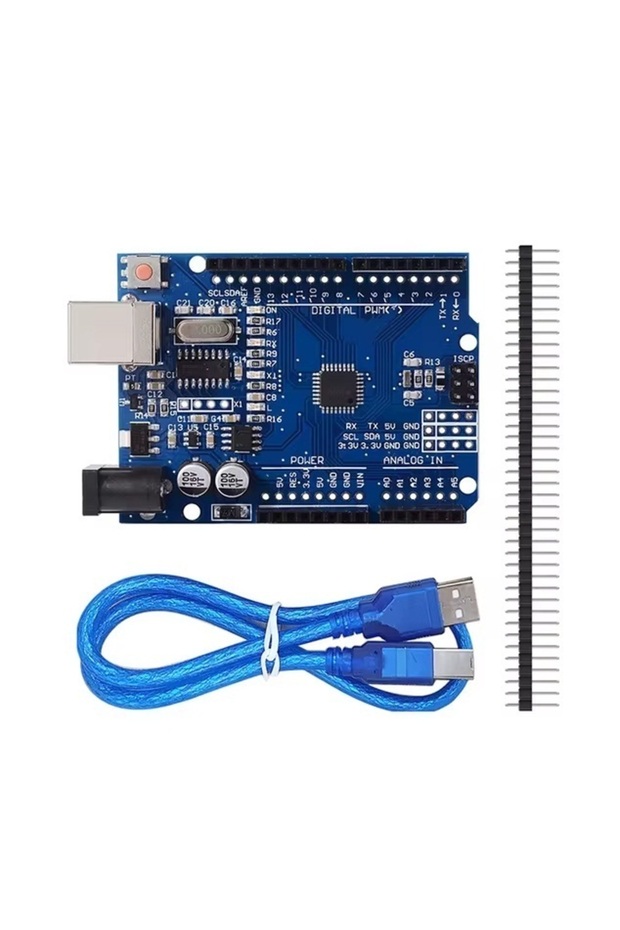Robotik Kodlama Arduino Temel Seviye Elektronik Başlangıç Seti - Kutulu MB-102 Breadboard Güç Kartı - 3