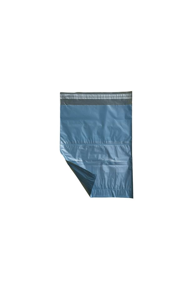 Cepli Renkli Kargo Poşeti - 30x37 Cm - Mavi - 100 Adet - 1