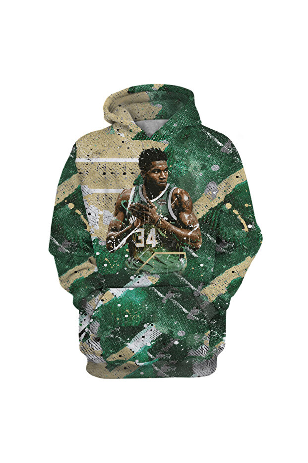 Giannis Antetokounmpo 3D Oversize Hoodie