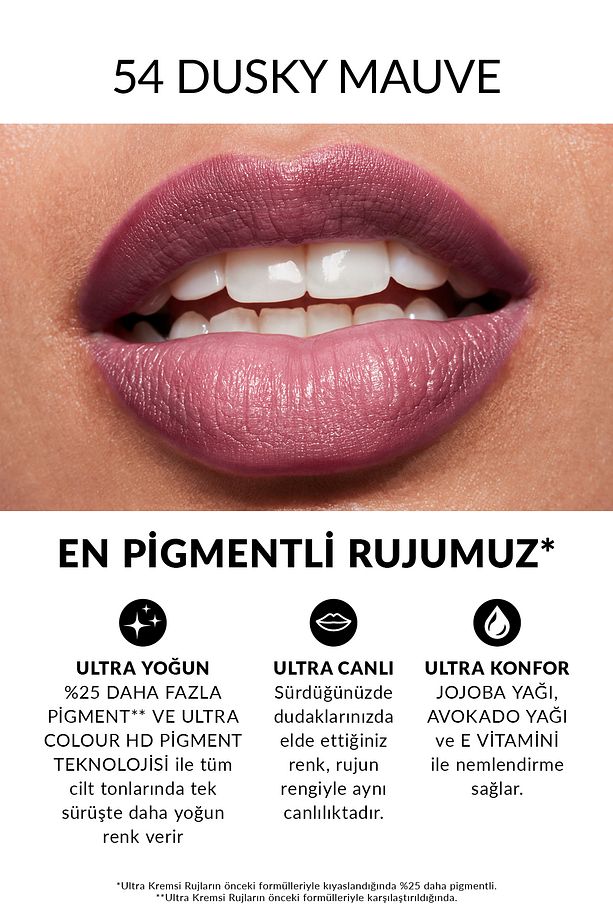 Ultra Kremsi Ruj - Dusky Mauve - 2
