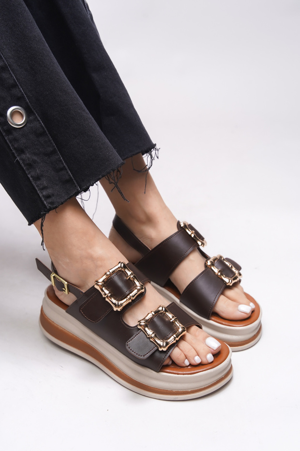 Alyfarrel Women's Sandals 0012319 Brown