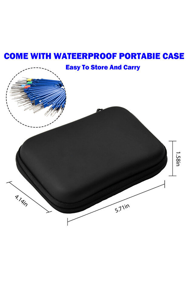 36Pcs Terminal Removal Tool Kit Depinning Tool Electrical Connector Pin Removal Car Optional Wire... - 4