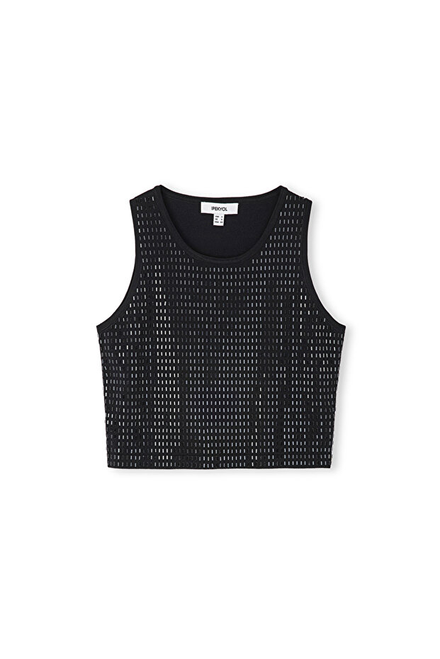 Hotfix baskılı triko - 3