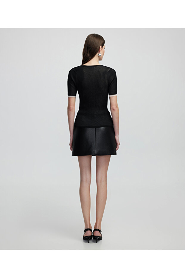 Çift parça görünüm triko - 7