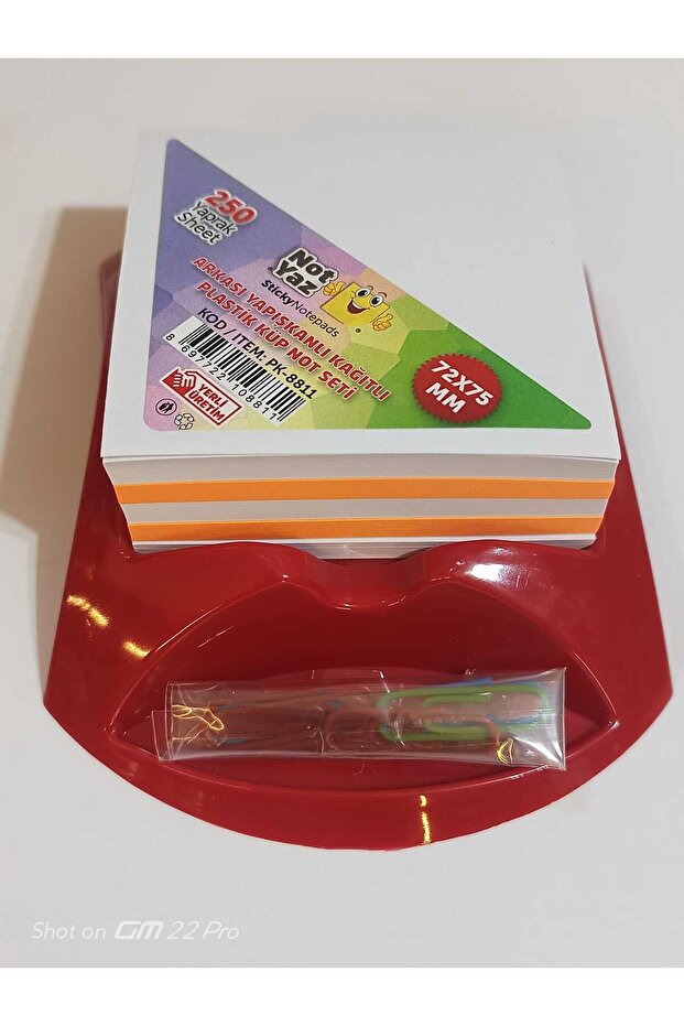 Cube Note Color Plastic - 3