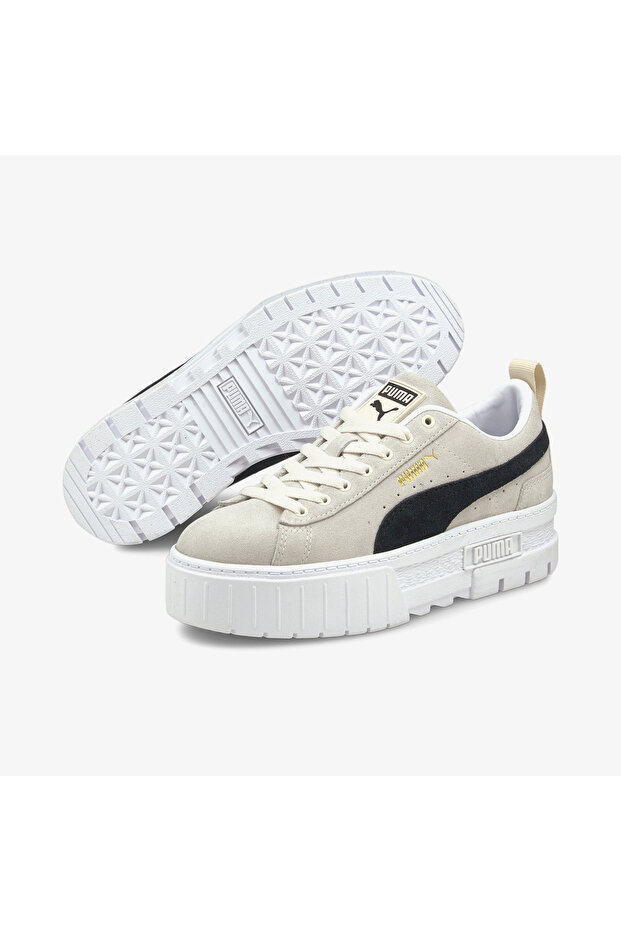 Mayze Kadın Platform Bej Spor Ayakkabı - 2