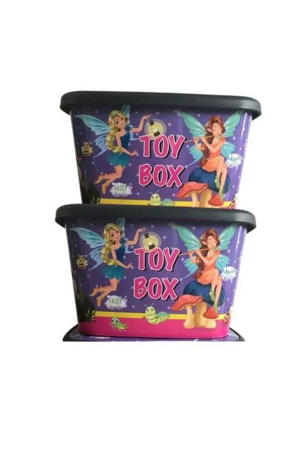 2 Adet Oyuncak Toplama,saklama Kutusu 50 Litre - 1