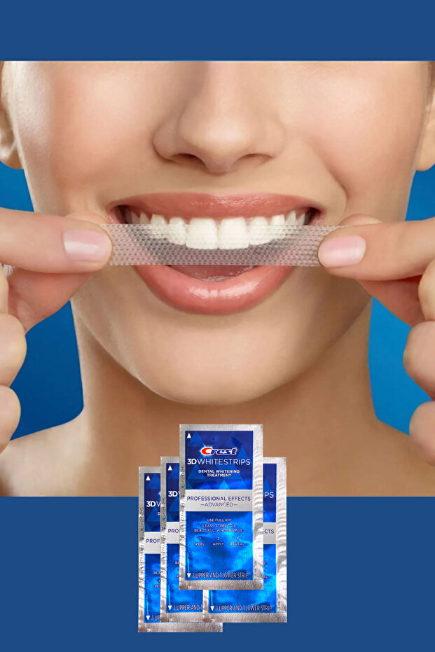 3d Whitestrips Professional Effects Advanced (4 Paket / 8 Bant) - 3