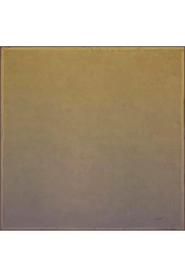Bosphorus Çift Taraflı İpek Twill Eşarp 7208712-935 - 4