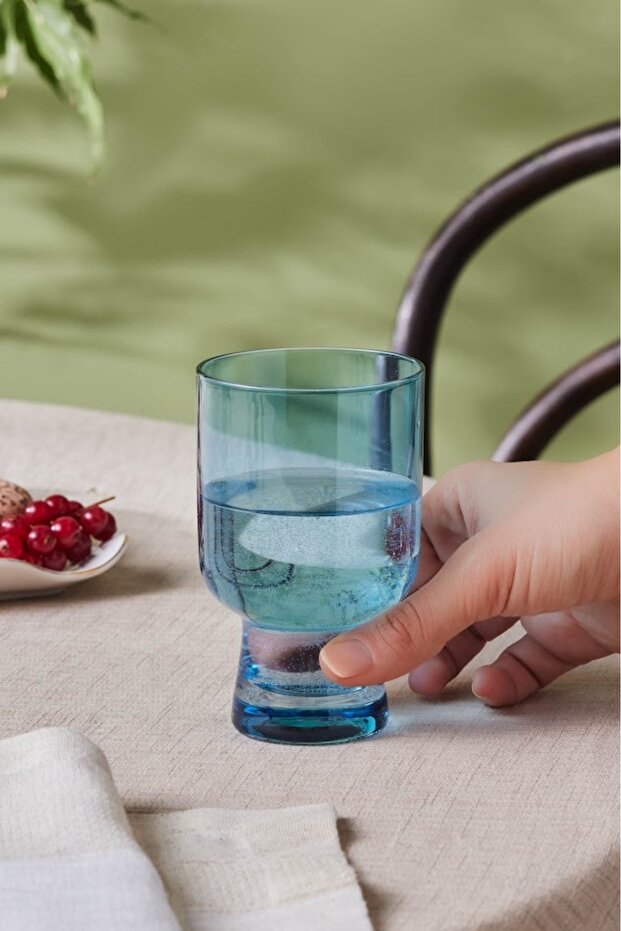 Julia Su Bardağı 340 ml Mavi - 1