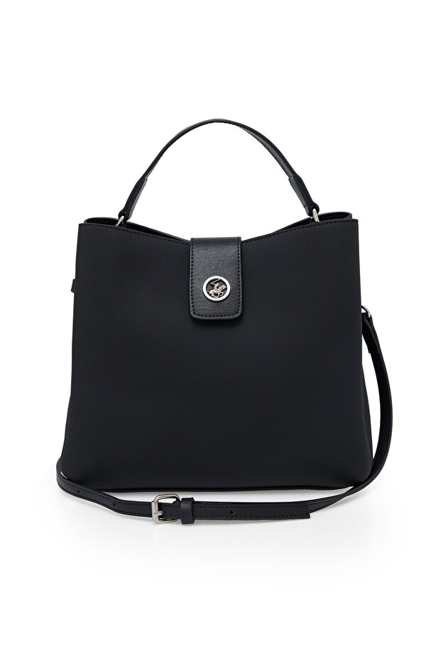 Women's Black Shoulder Bag 05Bhpc8051