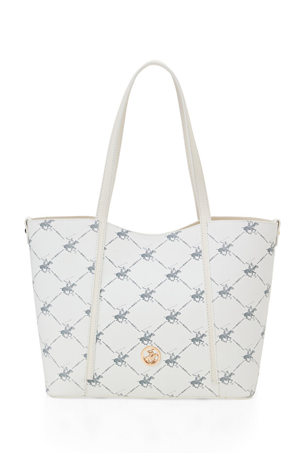 White Women's Shoulder Bag 05Bhpc8050