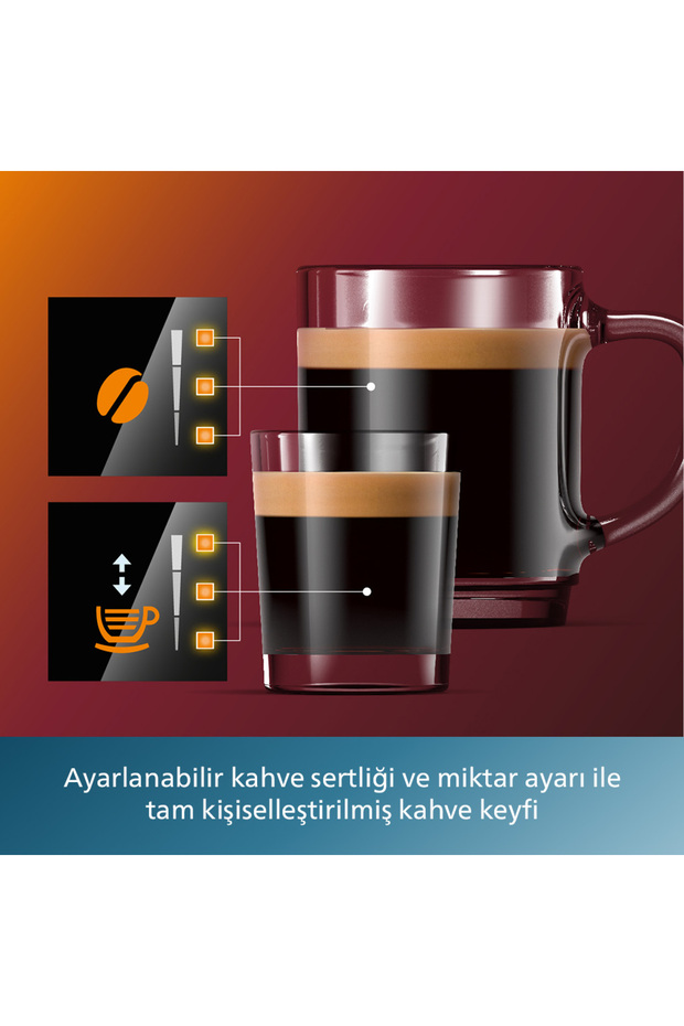 2200 Serisi Tam Otomatik Espresso Makinesi, Dokunmatik Ekran, Klasik Süt Köpürtücü, EP2220/10 - 3