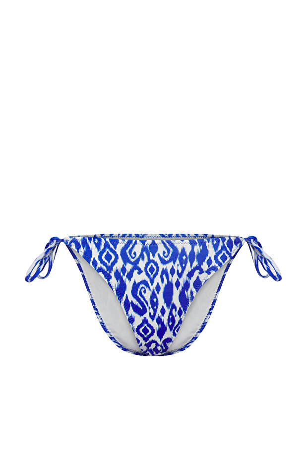 Etnik Desenli Regular Normal Bel Bikini Altı TBESS24BA00136 - 5