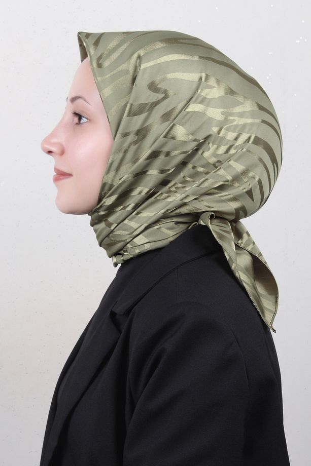 Golden Jakar Eşarp 4136-Haki - 2