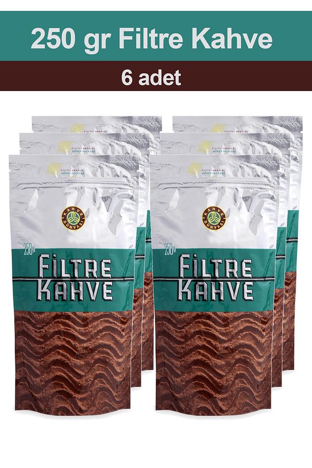 Filtre Kahve 250 Gr. 6 Adet - 1