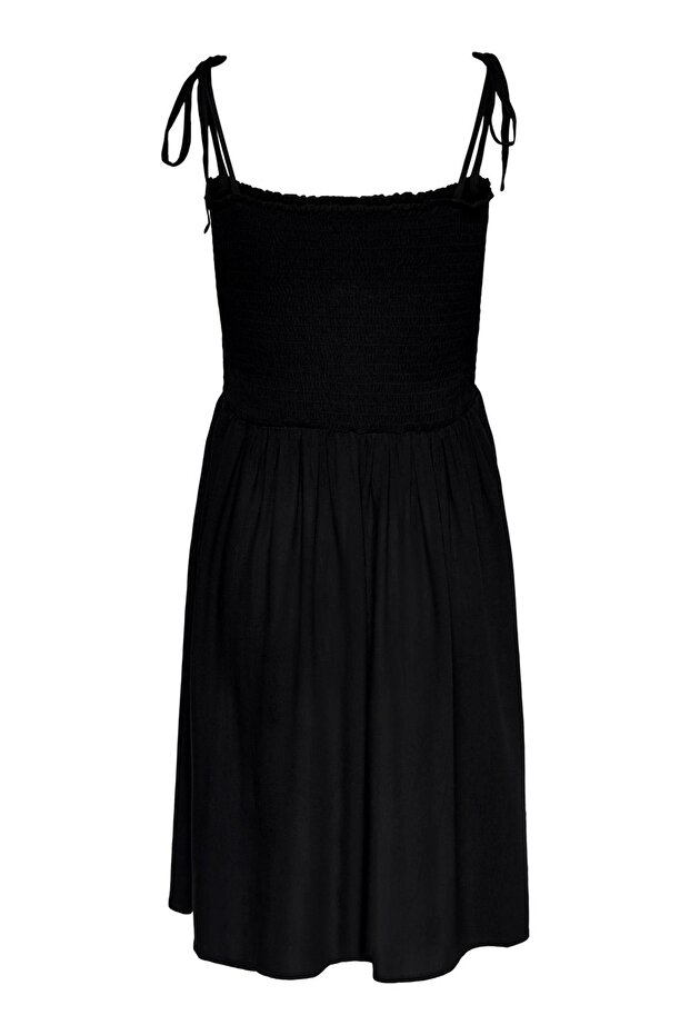 Kadın Siyah Elbise - 4