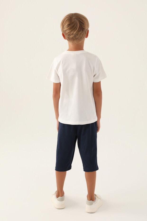 بدلة كابري بيضاء للأولاد - 5