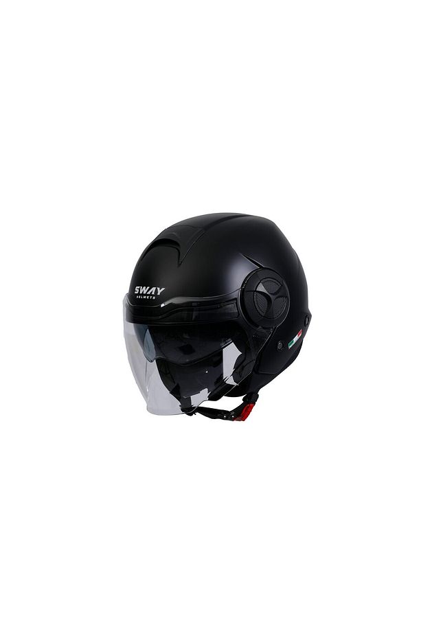 SW 737 Matt Black Yarım Kask - 2