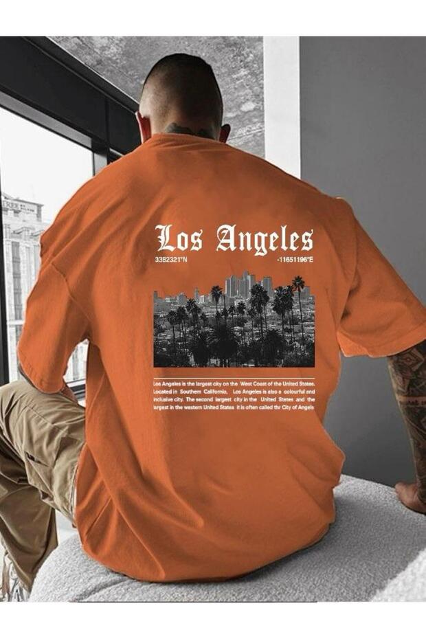 تي شيرت بطبعة BENROMA من LOS ANGELES