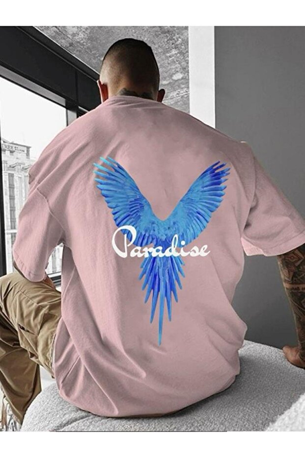 تي شيرت مطبوع عليه بارادايس - 1