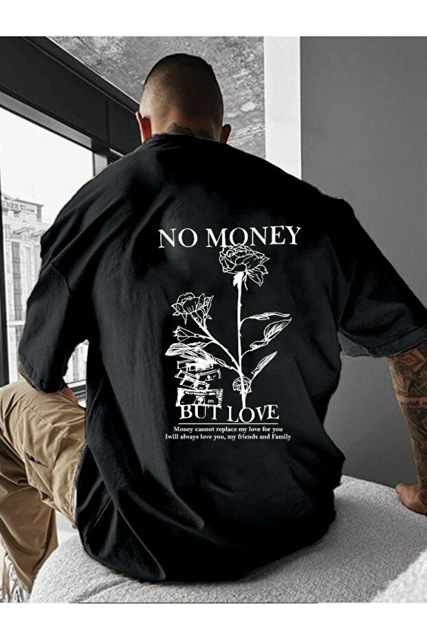 No Money Printed Oversize Tee
