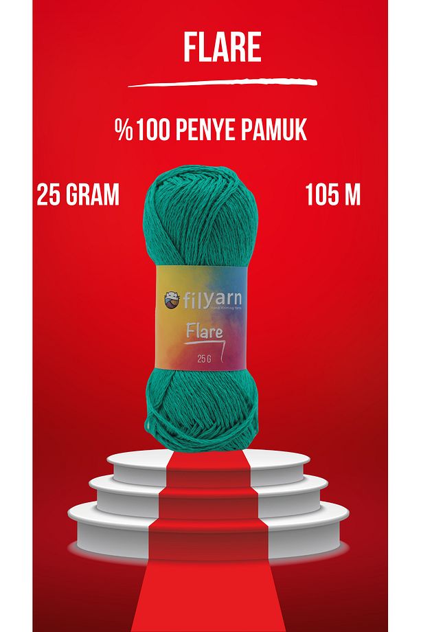 Flare Örgü Ipi Seti, Bebek Ipi, Amigurumi Ipi, Yazlık Ip, Oyuncak Ipi, Hırka Ipi, Sonbahar Ip - 5