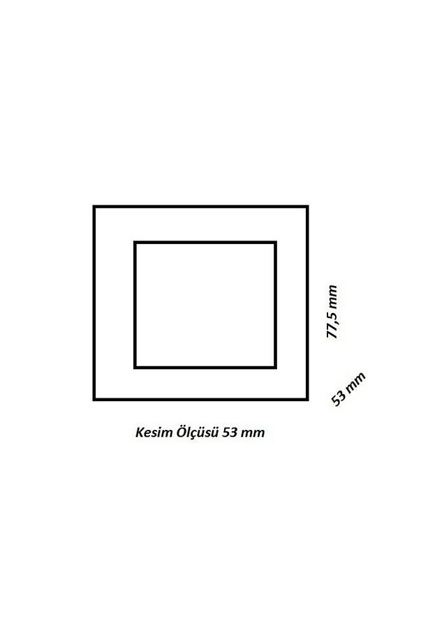 Ah07-00864 0.8w Sensörlü Kare Led Merdiven Ve Duvar Armatürü Mavi - 2