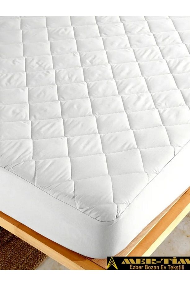 Kapitone Fitted Yatak Koruyucu Alez Tek Ve Çift Kişilik Kapitoneli Pamuklu Yatak Alezi - 5
