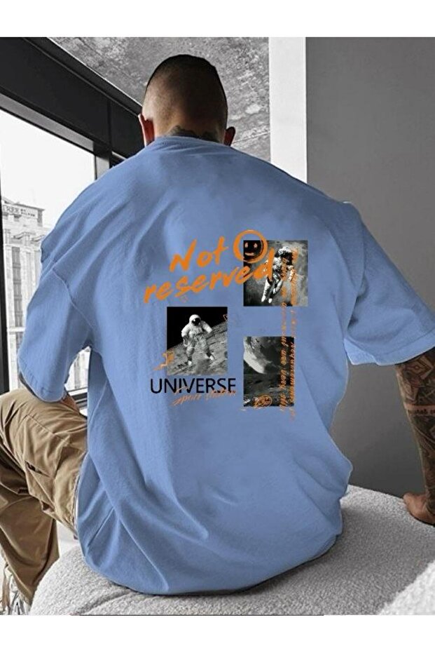 ملاحظة تي شيرت مطبوع كبير الحجم - 1