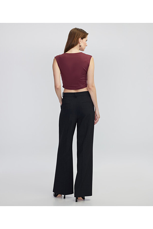 Büzgülü tişört - 6