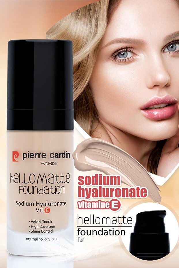 HelloMatte Foundation - Fair - 30 ML - 4