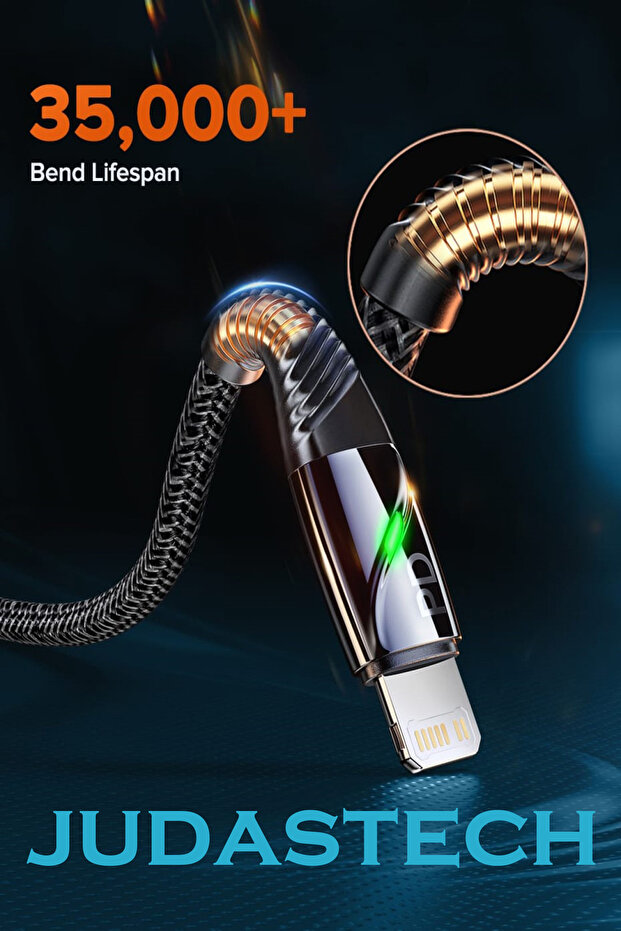 C25 Type-C To Lightning 5A/29W Şarj ve Data Kablosu -3mt - 3