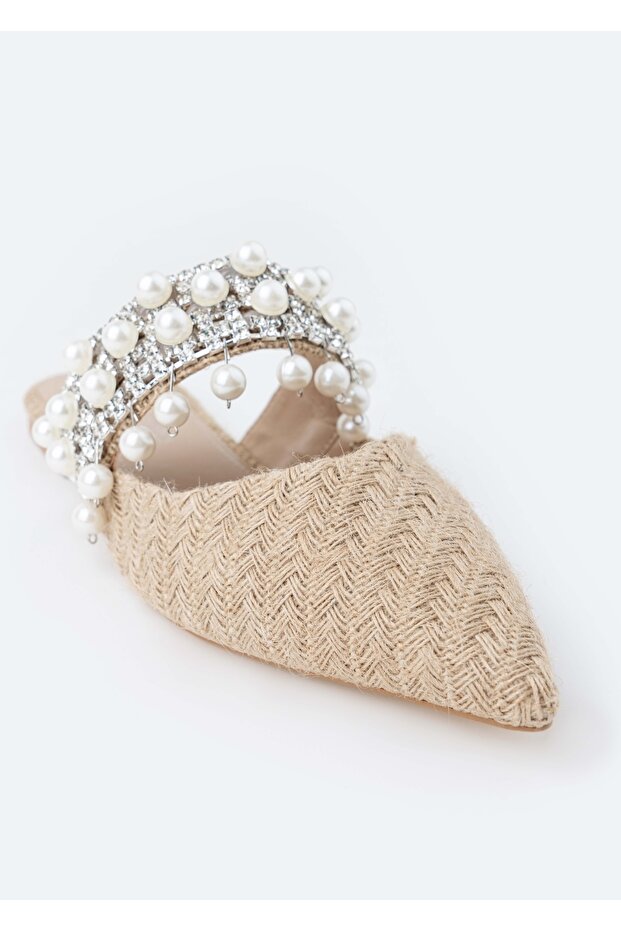 Fomax Straw Pearl női papucs - 8