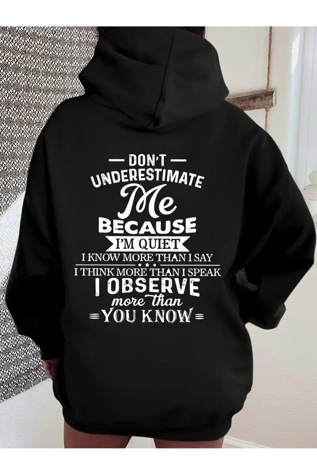Unisex Printed Hooded Sweatshirt