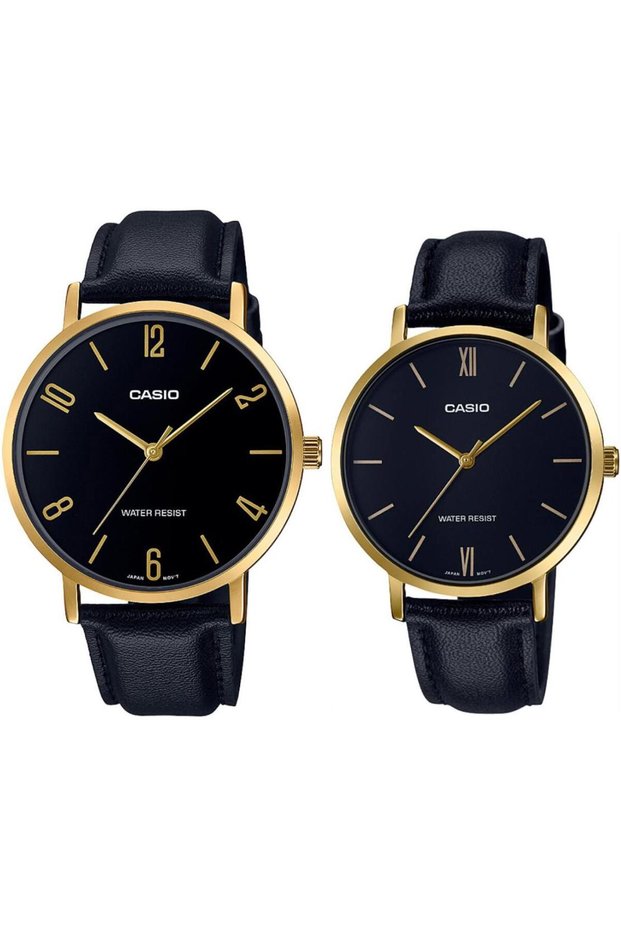 Mtp-Ltp- Vt01Gl-1Budf Couple Wrist Watch (Women'S-Men's)