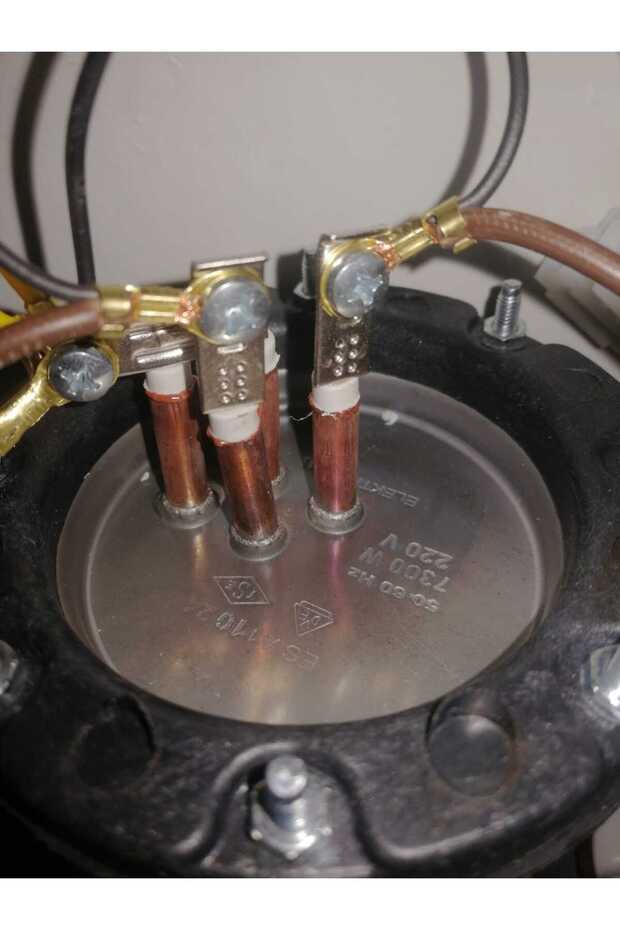 Bakır Rezistanslı Elektrikli Şofben Aydın derya Sigorta Ve Kutus Dahil Paket - 5
