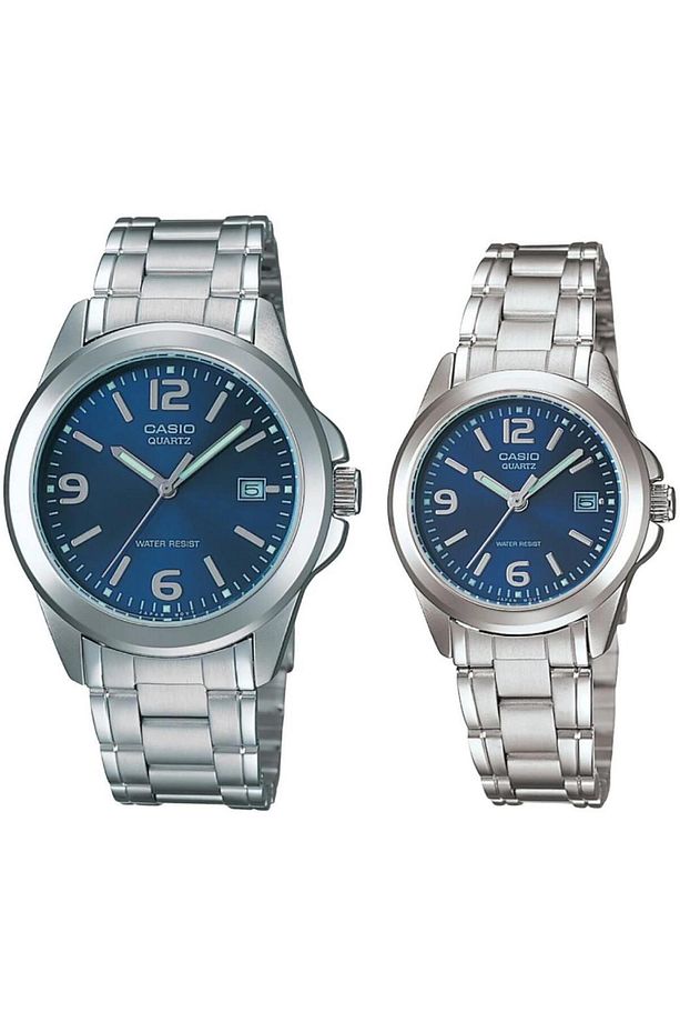 MTP-LTP- 1215A-2ADF Çift Kol Saati (Kadın-Erkek) - 1