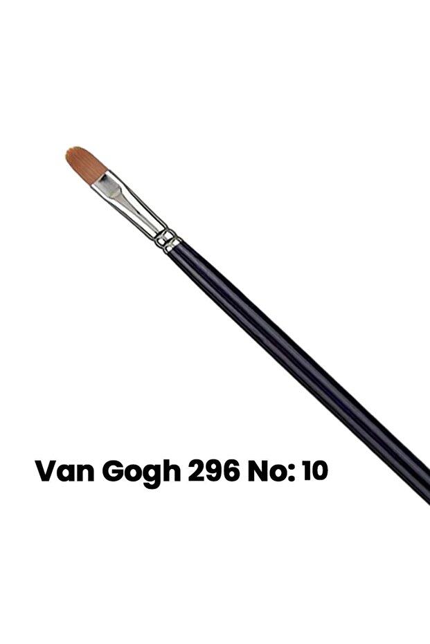 296 Series Synthetic Cat's Tongue Brush No 10