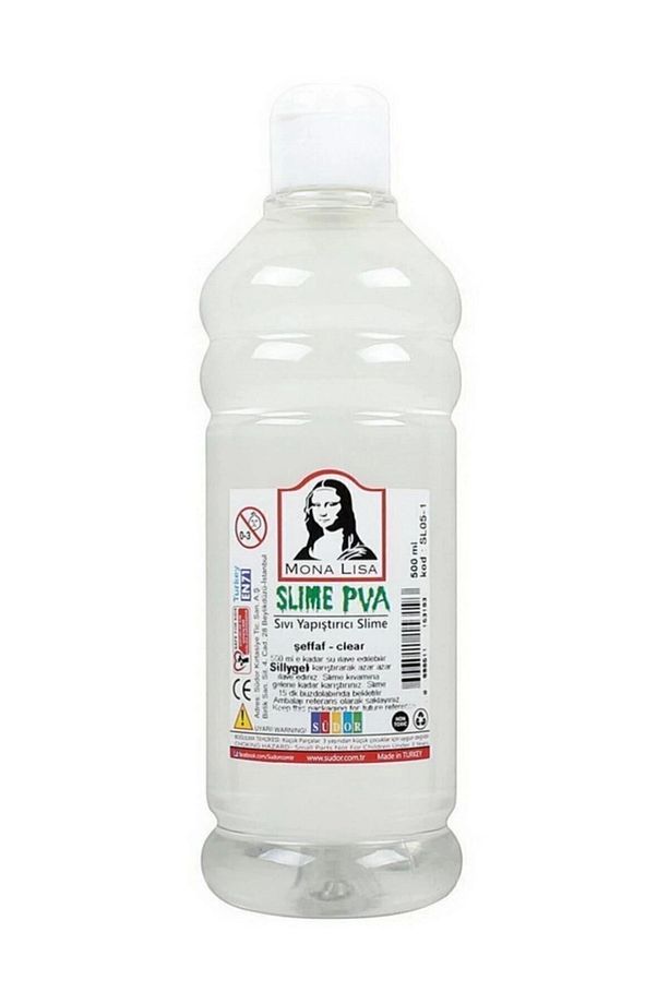 Şeffaf Mona Lisa Slime Jeli 500 ml - 1