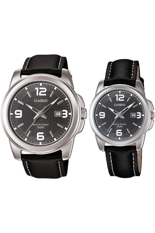 MTP-LTP- 1314L-8AVDF Çift Kol Saati (Kadın-Erkek) - 1
